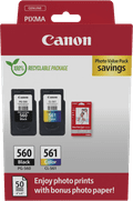 Canon PG-560/CL-561 Cartridge + Photo Paper Main Image