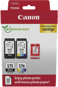 Canon PG-575/CL-576 Cartridge + Fotopapier Main Image