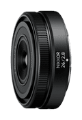 Nikon Nikkor Z 26 mm f/2.8 côté gauche