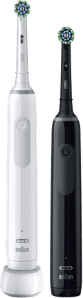 Oral-B Pro Serie 3 Zwart en Wit Duo Pack voorkant