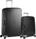 Samsonite S'cure Spinner 55 + 75 cm Black Kofferset Main Image
