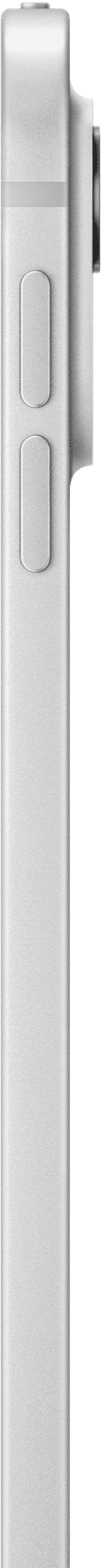 Apple iPad Pro (2024) 13 inch 512 GB Wifi + 5G Zilver + Apple Pencil Pro rechterkant