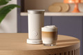 Philips Baristina Milk Frother White product in use