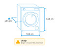 Siemens WN54C2A0NL 10,5/6 kg visual Coolblue 1