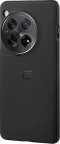 OnePlus 12 Sandstone Back Cover Black left side