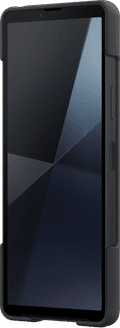 Sony Xperia 10 VI Back Cover Black With Stand right side