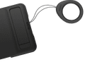 Sony Xperia 10 VI Back Cover Zwart Met Standaard detail