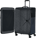 American Tourister Daring Dash Expandable Spinner 77cm Black/Grey inside