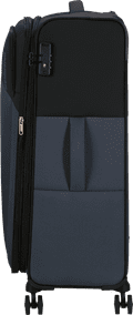 American Tourister Daring Dash Expandable Spinner 77cm Black/Grey right side