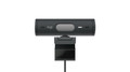 Logitech Brio 500 Full HD Webcam Grijs detail