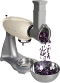 SMEG SMSG01 Vegetable Slicer and Grater product in use