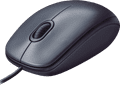 Logitech Mouse M90 voorkant