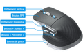BlueBuilt Maximus Pro Souris Ergonomique Bluetooth Sans Fil visuel Coolblue 1