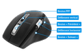 BlueBuilt Maximus Souris Ergonomique Bluetooth Sans Fil visuel Coolblue 1