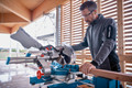 Bosch Professional GCM 18V-254 D (without battery) product in use