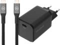 BlueBuilt Power Delivery Universele Oplader 65W + usb C oplaadkabel (2m) Zwart Main Image