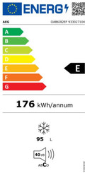 AEG OAB6I82EF energielabel