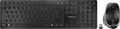 CHERRY DW 9500 SLIM Desktop Draadloze Toetsenbord en Muis Set Azerty Zwart Main Image