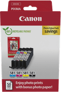 Canon CLI-581 Cartridges Combo Pack Main Image