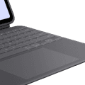 Logitech Combo Touch Apple iPad Pro 13" (2024) Toetsenbord Hoes QWERTY Grijs detail