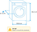 Siemens WQ45B2A5NL SelfCleaning visual Coolblue 1