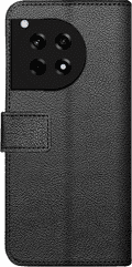 Just in Case Wallet OnePlus 12R Book Case Schwarz rückseite