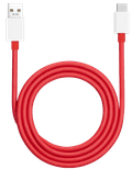 OnePlus USB-A vers USB-C 1 m Matière Synthétique Rouge avant