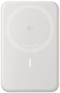 Anker Draadloze Powerbank met MagSafe en Qi2 Magneet 10.000 mAh met Snelladen Wit bovenkant