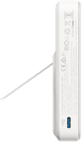 Anker Draadloze Powerbank met MagSafe en Qi2 Magneet 10.000 mAh met Snelladen Wit voorkant