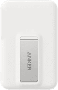 Anker Draadloze Powerbank met MagSafe en Qi2 Magneet 10.000 mAh met Snelladen Wit achterkant