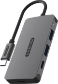 Sitecom USB-C to USB-A/USB-C Hub Main Image