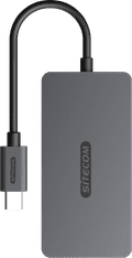 Sitecom USB-C to USB-A/USB-C Hub top