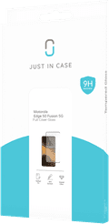 Just In Case Full Cover Motorola Edge 50 Ultra Screen Protector Black packaging