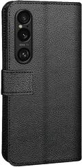 Just in Case Wallet Sony Xperia 1 VI Book Case Black back