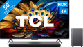 TCL QLED 50C61B (2024) + soundbar Main Image