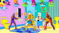 Just Dance 2025 Nintendo Switch product in gebruik