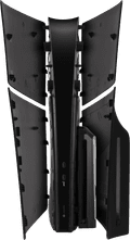 BlueBuilt Cover Schwarz für PS5 Slim Disc Edition vorne
