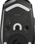 Logitech G309 Lightspeed Draadloze Gaming Muis Zwart detail