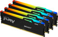 Kingston FURY Beast RGB XMP 32GB (2x16GB) DDR5 DIMM CL30 6000MHz rechterkant