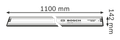 Bosch Professional Geleiderail FSN 1100 visual leverancier