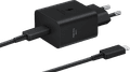 Samsung Super Fast Charging Charger 45W Black + USB-C Cable 1.8m Black Plastic Main Image