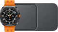 Samsung Galaxy Watch Ultra 4G Grijs/Oranje 47mm + Duo Draadloze Oplader Main Image
