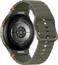 Samsung Galaxy Watch 7 4G Groen 44mm + Galaxy Buds3 Zwart achterkant
