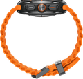 Samsung Galaxy Watch Ultra 4G Grijs/Oranje 47mm + Duo Draadloze Oplader rechterkant