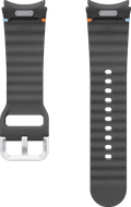 Samsung Siliconen Sport Bandje 20mm Donkergrijs S/M achterkant