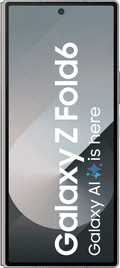Samsung Galaxy Z Fold 6 256GB Zilver 5G + Accessoirepakket voorkant