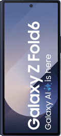 Samsung Galaxy Z Fold 6 512GB Blauw 5G voorkant