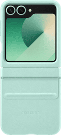 Samsung Galaxy Z Flip 6 Back Cover Kunstleer Mint Main Image