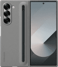 Samsung Galaxy Z Fold 6 Back Cover met S Pen Grijs voorkant