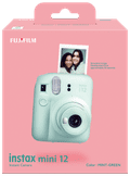 Fujifilm Instax Mini 12 Mint Green Bundel verpakking